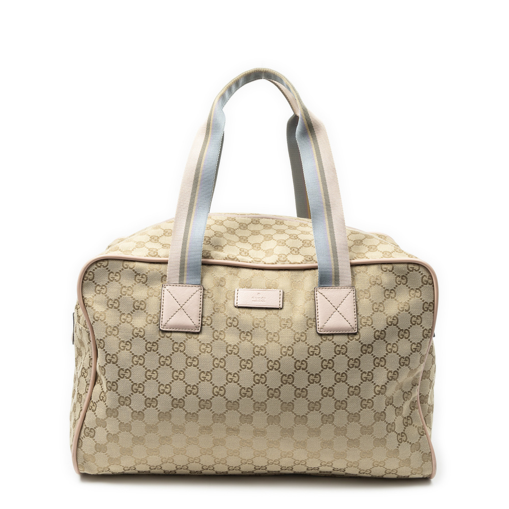 Gucci Web Collapsible Duffle Bag